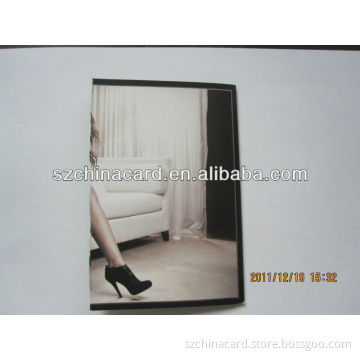 Customized Booklet Printing Card Holder For Promotional Gift Cards